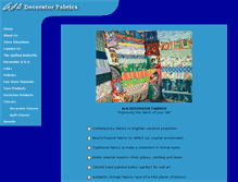 Tablet Screenshot of albfabrics.com